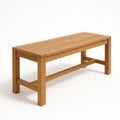 Teakholzbank Rechteckig 120cm
