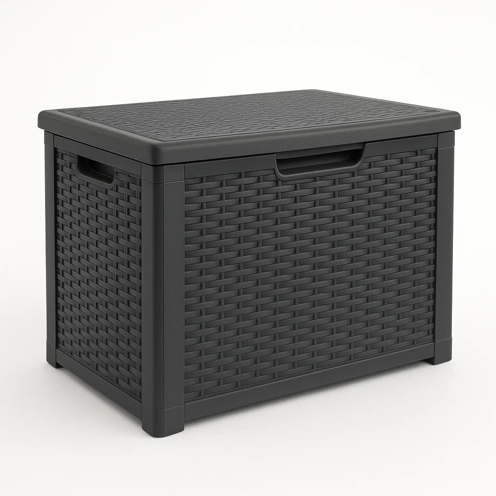 Aufbewahrungsbox Polypropylen Schwarz 60x45x50 cm