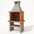 Gartenkamin Ziegel Beton Outdoor Grill 150 cm