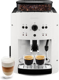 Espressomachine Krups Essential EA8105 Volautomatische, Cappuccino Machine, van koffieboon tot mok, Thermoblock Systeem, Compact, LED Verlichting