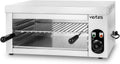 Grill vertes Salamander, hoogte 280 mm, regelbaar 50-300 °C, 2000 watt, gastronomie-oven, voor gratineren, karamelliseren en warm houden van gerechten