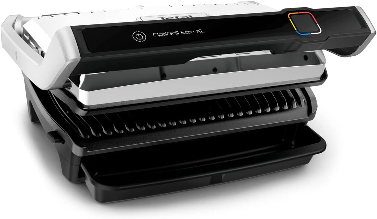 Grill Tefal OptiGrill Elite XL Slimme contactgrill, met grillassistent