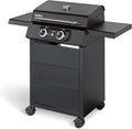 Enders Grill Elektrische eCRAVE, Simple Clean reinigingssysteem en 2 verwarmingselementen en vormvaste braadmuts geïntegreerde thermometer, grillwagen