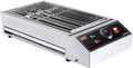 Yzrdcxm Grill Elektrische tafelgrill, draagbare BBQ-barbecuegrill, kampeergereedschapsgrill, met, met water gevulde lekbak en temperatuurregeling