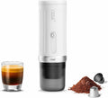 Espressomachine CERA+ CERA+ Draagbaar, 20 bar druk, voor 8 kopjes, compatibel, met zelfverwarming, accu, met NS-capsules en koffiepoeder, voor camping