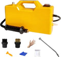 Stoomreiniger Handheld hogedrukstoomreiniger, 3800W zelfaanzuigende stoomreinigingsmachine, met 2 borstelkoppen en een verlengde elleboog, ideaal