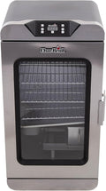 Charbroil Smokers Char, 37 °C tot 135 °C, 4 rekken, zilver, Broil Digitale roker, met dubbelwandige isolatie, temperatuurregeling, vleesthermometer